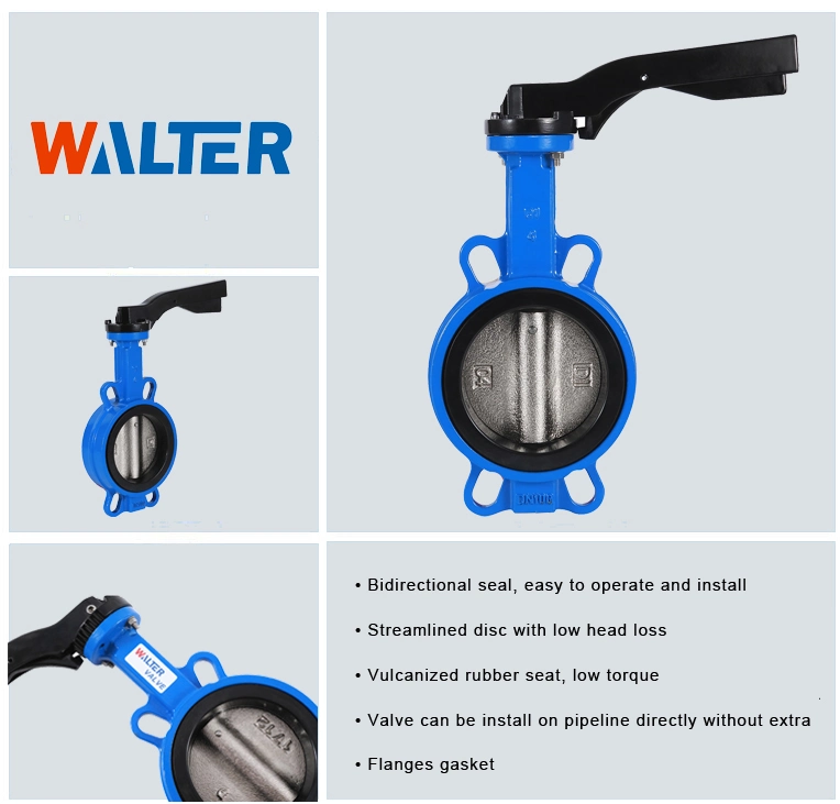 OEM/ODM Flow Control Wafer Butterfly Check