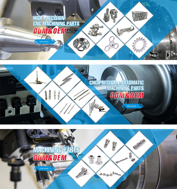 OEM Metal Auto Parts CNC Machining of Gears Flanges Various Shafts